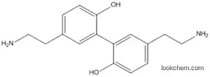 Molecular Structure of 4542-40-9 ([1,1'-Biphenyl]-2,2'-diol,5,5'-bis(2- aminoethyl)-)